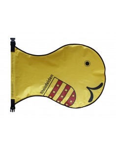 Wickelfisch gross mit Rheinfelder Wappen (gelb)