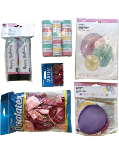 Party-Set Decor "Pink Birthday"